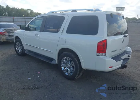 2015 Nissan Armada Platinum z USA, uszkodzony, nr VIN 5N1AA0NE0FN600840